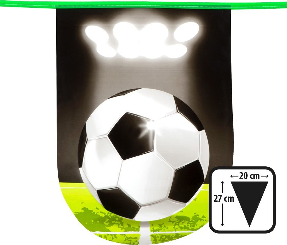 Voetbal Stadion Thema Party Vlaggenlijn