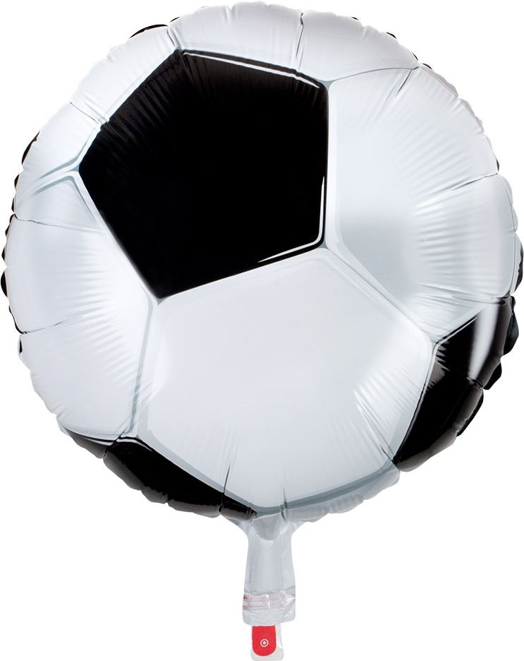Voetbal thema party folieballon