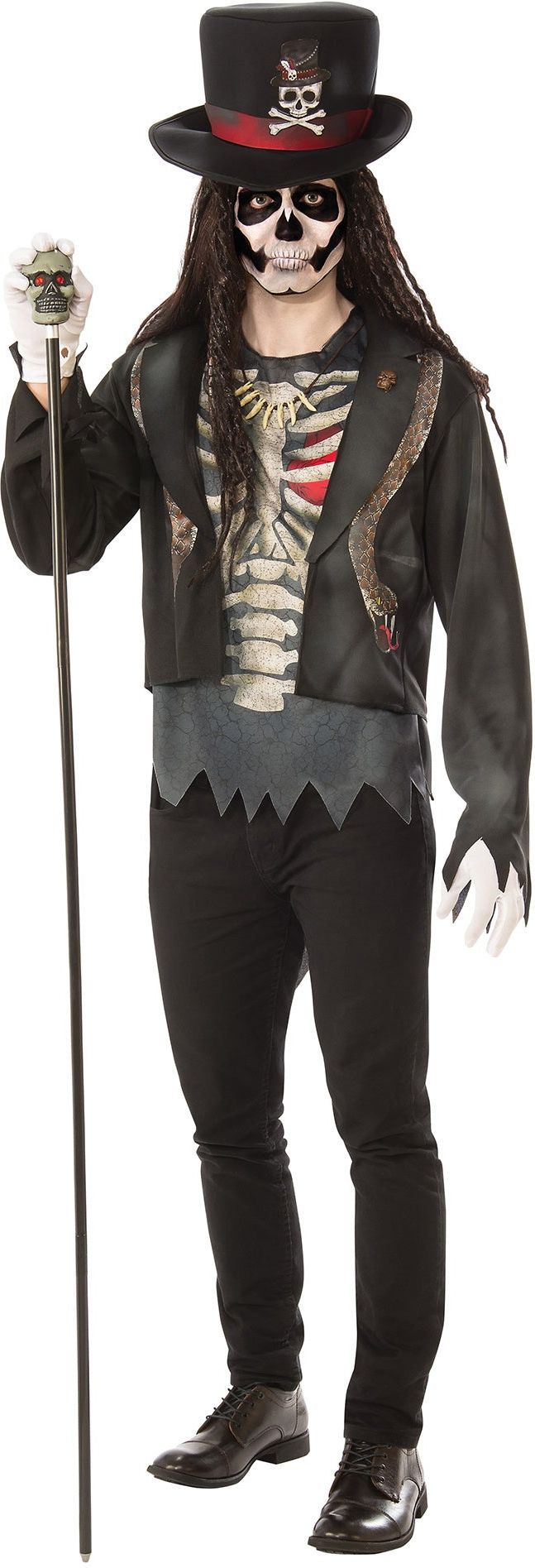 Voodoo Man Heren Kostuum Halloween