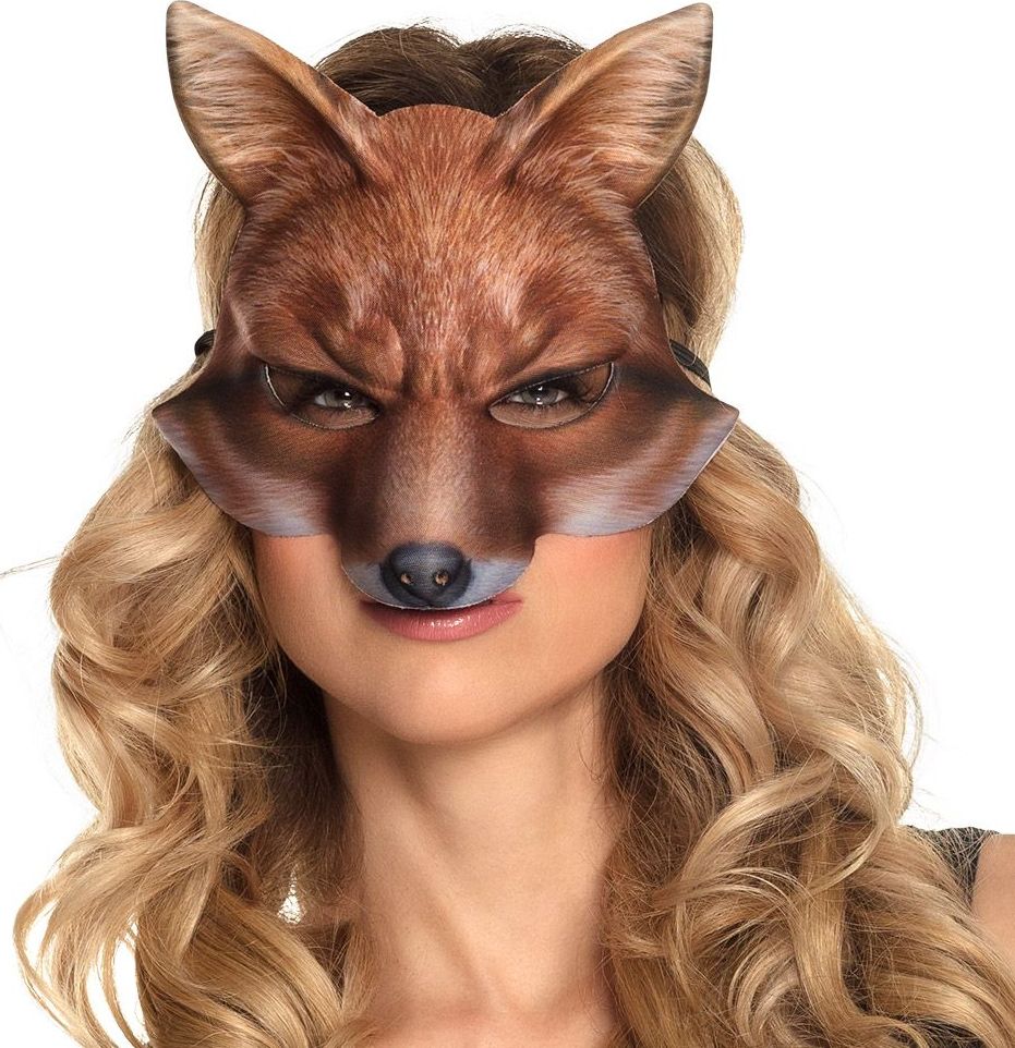 Vos Fotorealistisch Half Masker