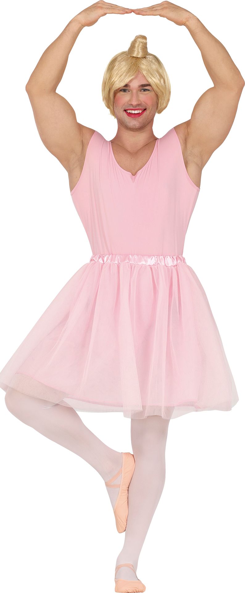 Vrijgezellenfeest Balletdanser Kostuum Roze