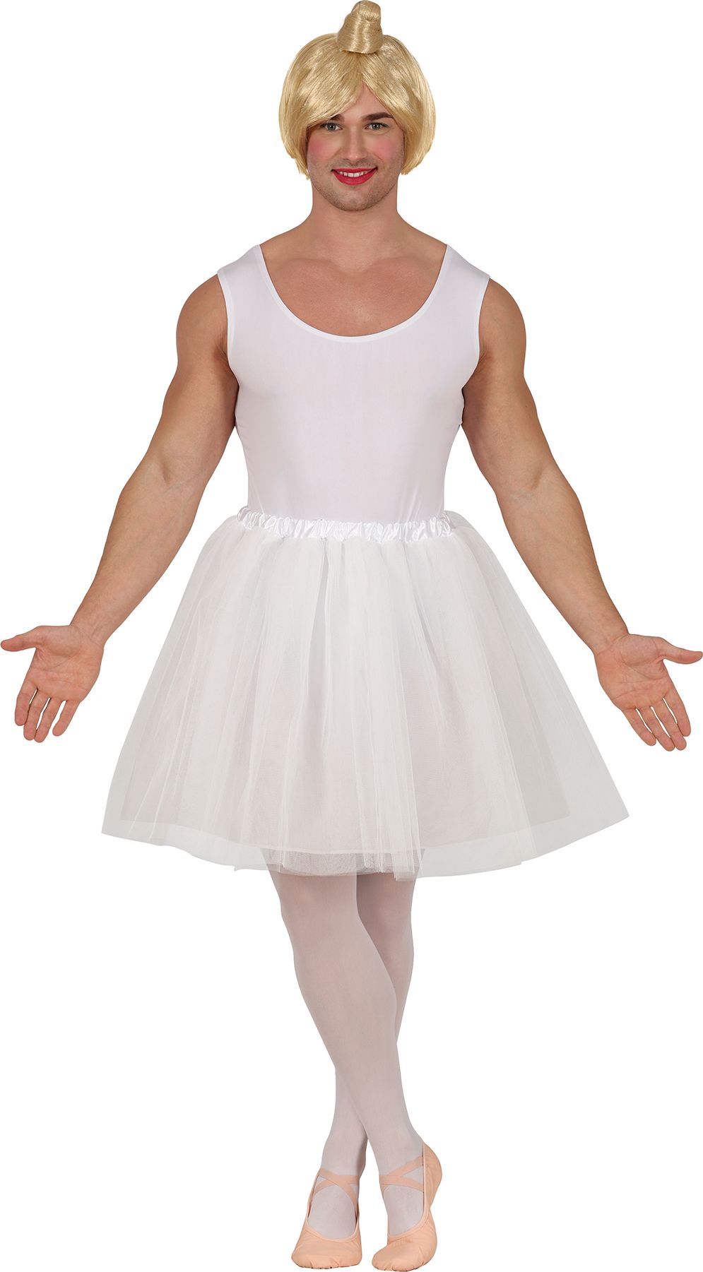 Vrijgezellenfeest Balletdanser Kostuum Wit