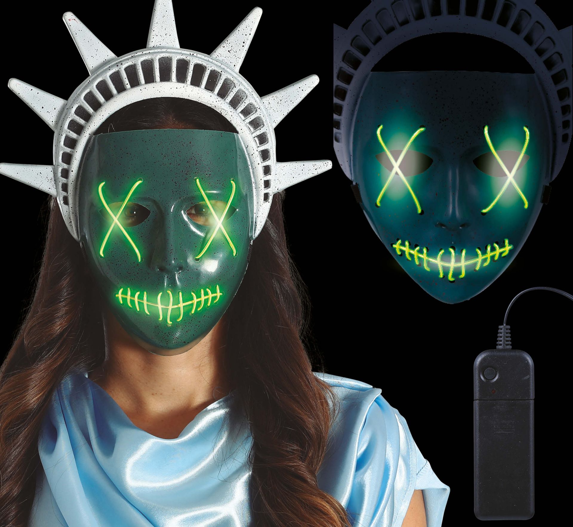 Vrijheidsbeeld Lichtmasker