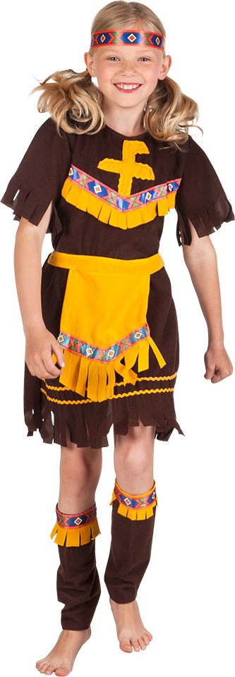 Vrolijk indiaantje kostuum kind