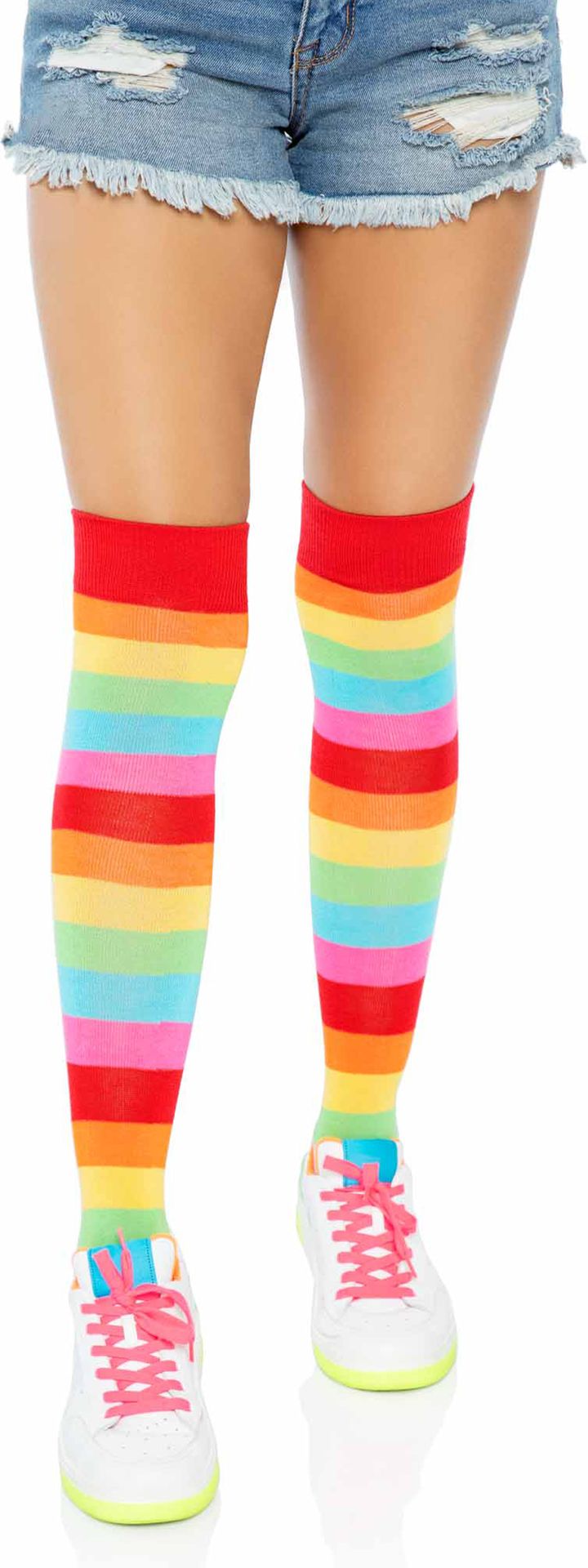 Vrolijke Regenboog Kniekousen