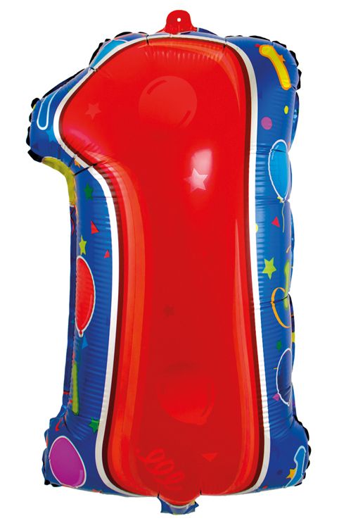 Vrolijke Verjaardag 1 Jaar Folieballon