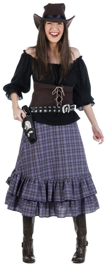 Vrouwelijk Cowboy Kostuum