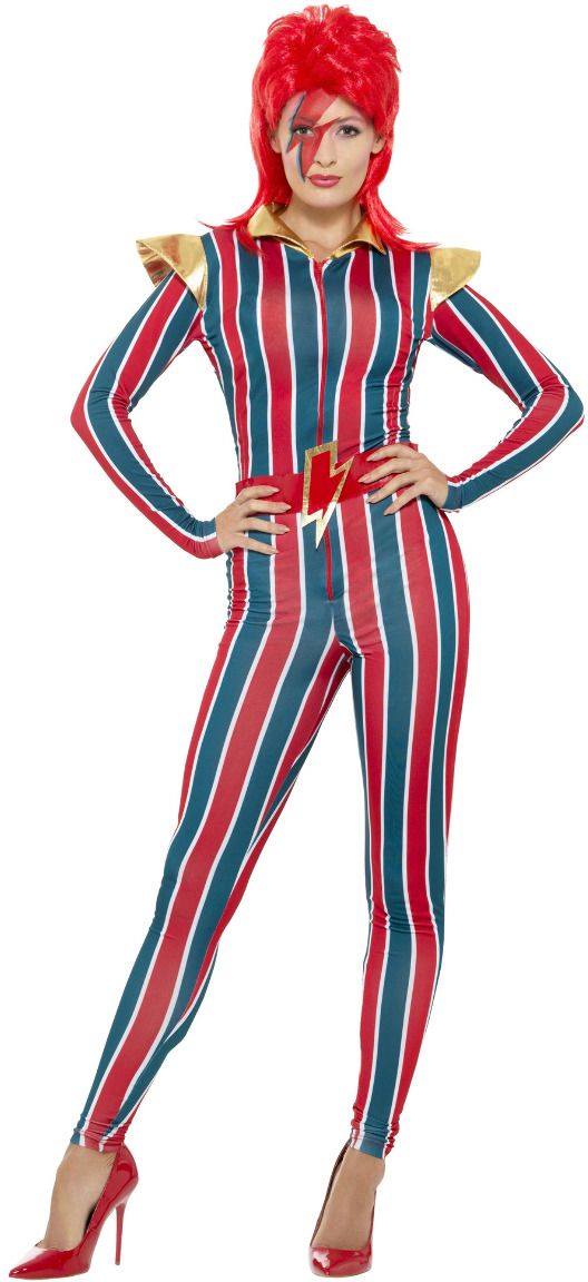 Vrouwelijke David Bowie Jumpsuit