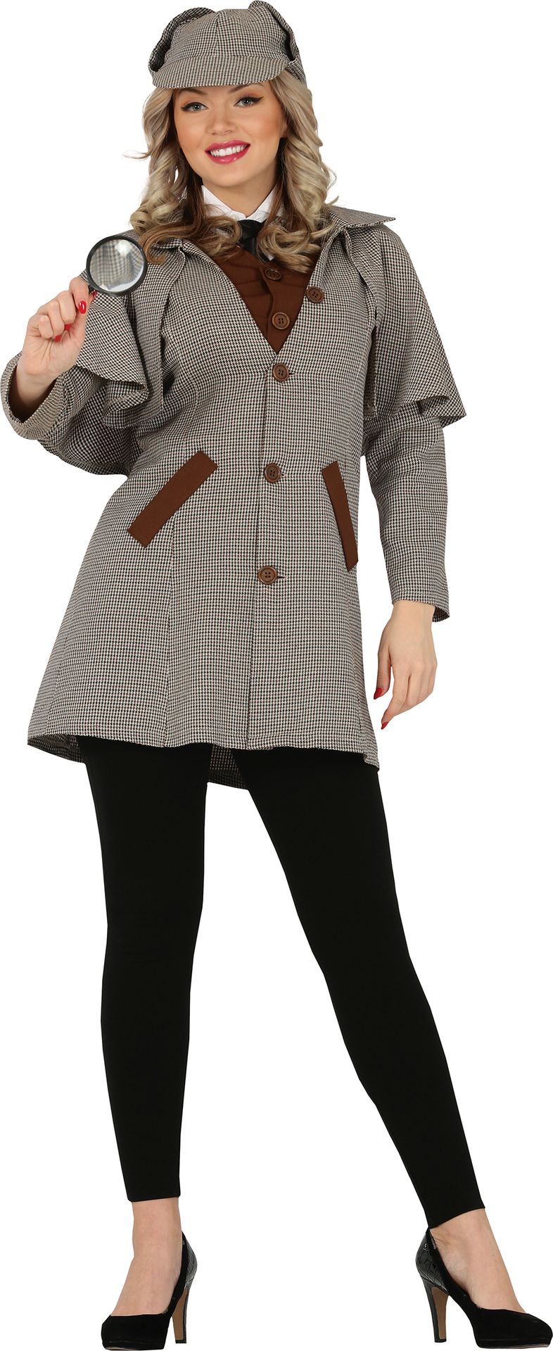 Vrouwelijke Sherlock Detective Outfit