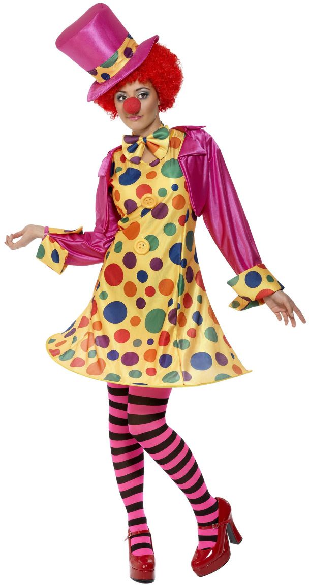 Vrouwen clown outfit