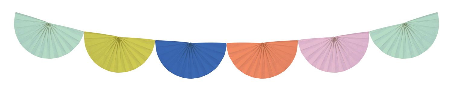 Waaierslinger Pastel Kleuren