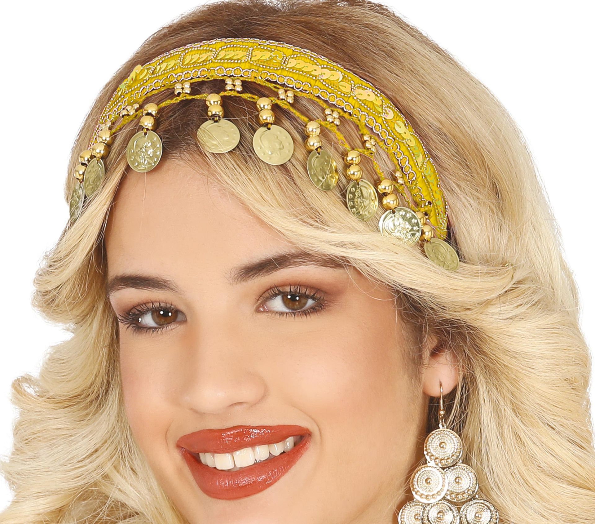 Waarzegster Hoofdband Geel