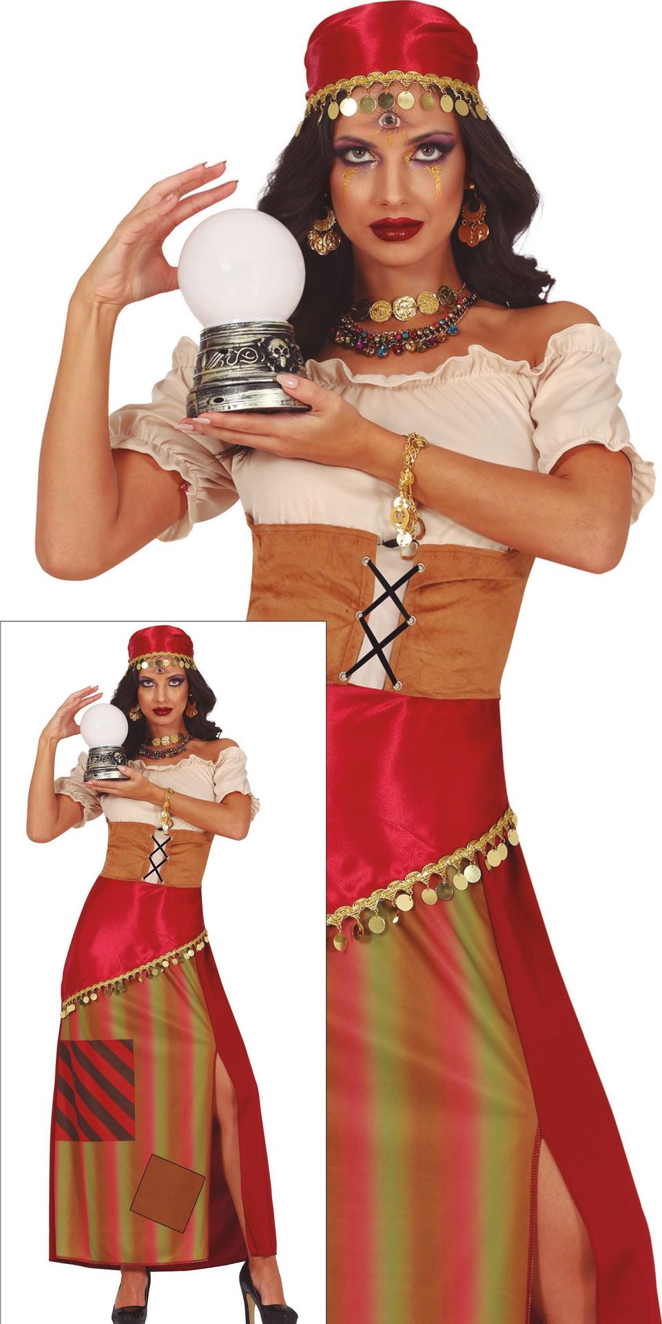 Waarzegster Jurk Dames