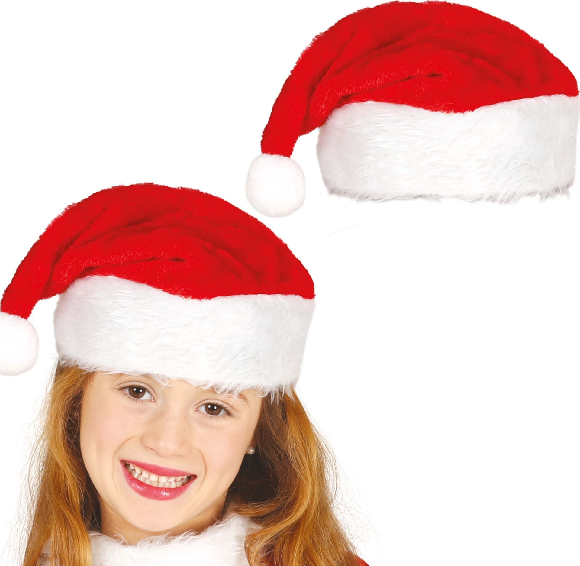 Warme Kerstman Muts Kind