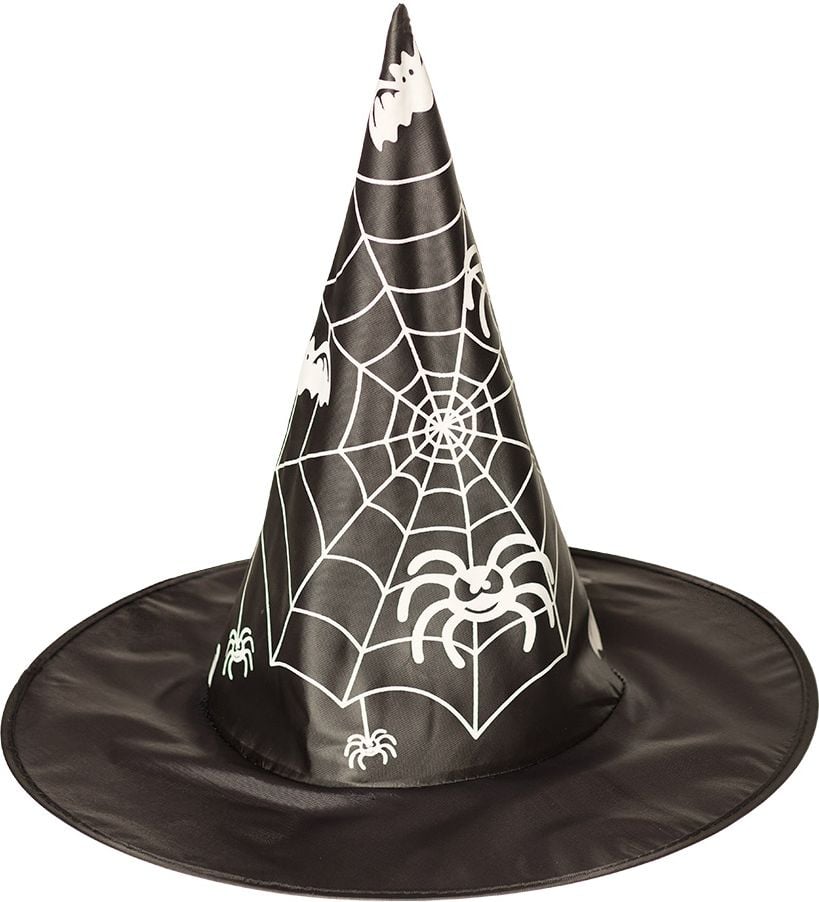 Weave spinnenweb heksen hoed