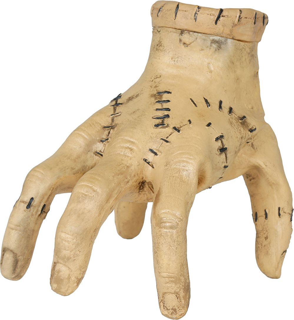 Wednesday Addams Hand The Thing met Beweging