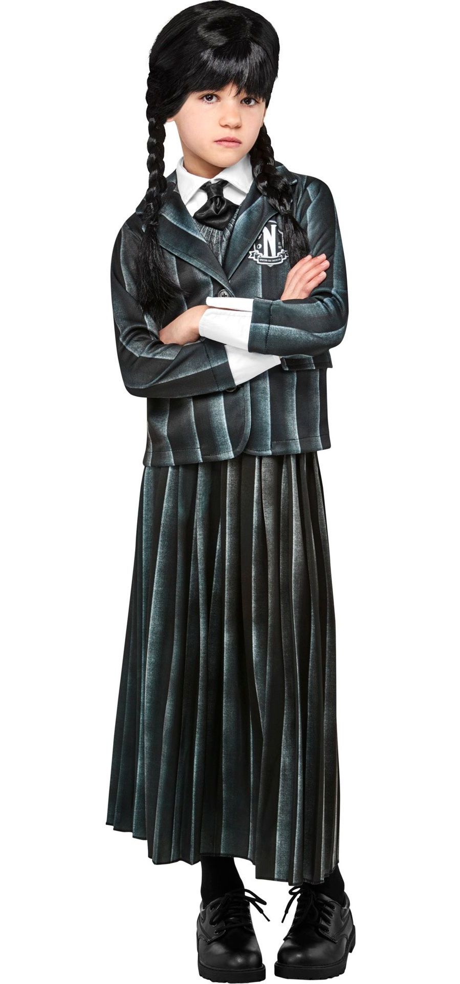Wednesday Addams School Uniform Kostuum Kind