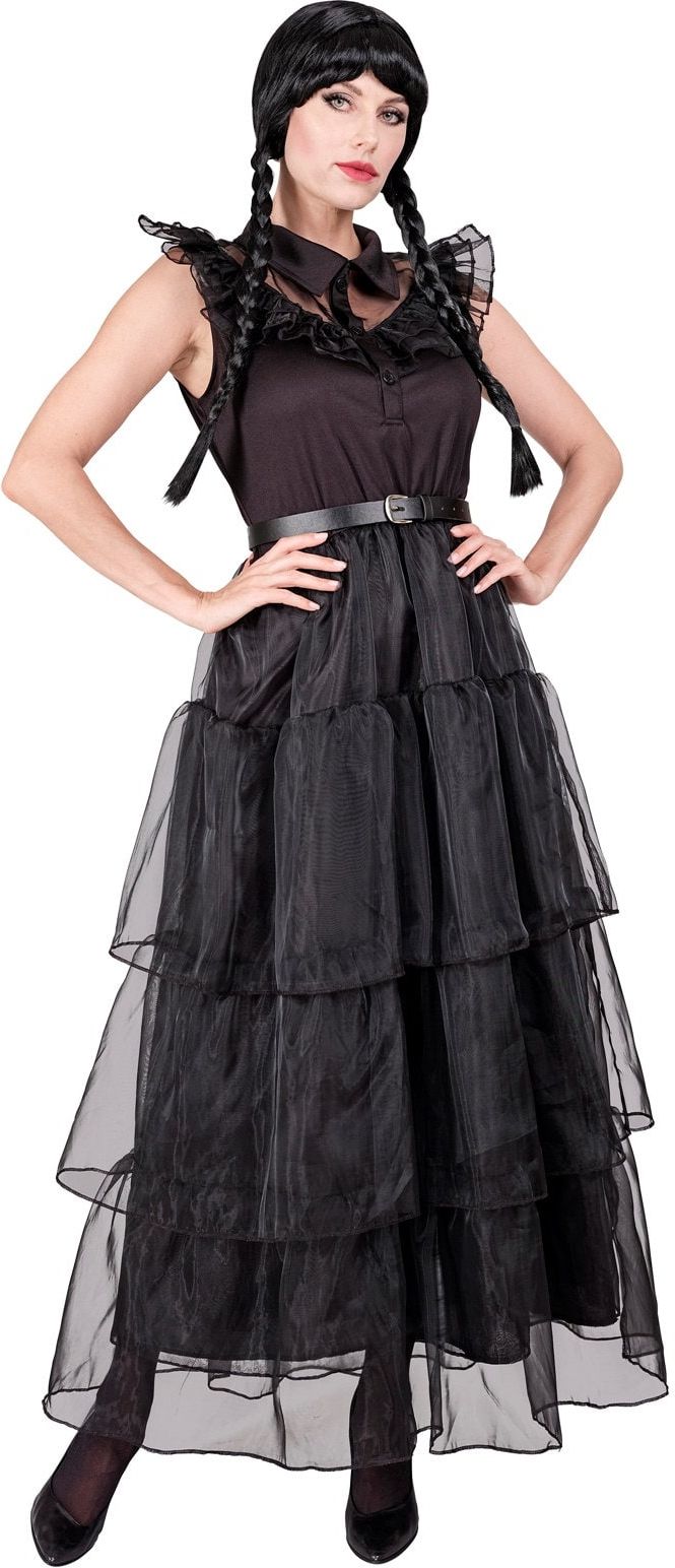 Wednesday Addams Verkleedkleding Vrouwen