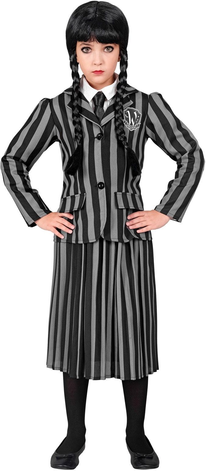 Wednesday Jurkje Zwart Wit Meisjes