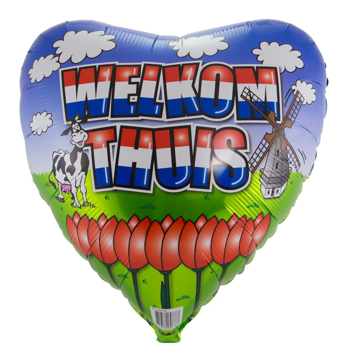 Welkom Thuis Hart Folieballon