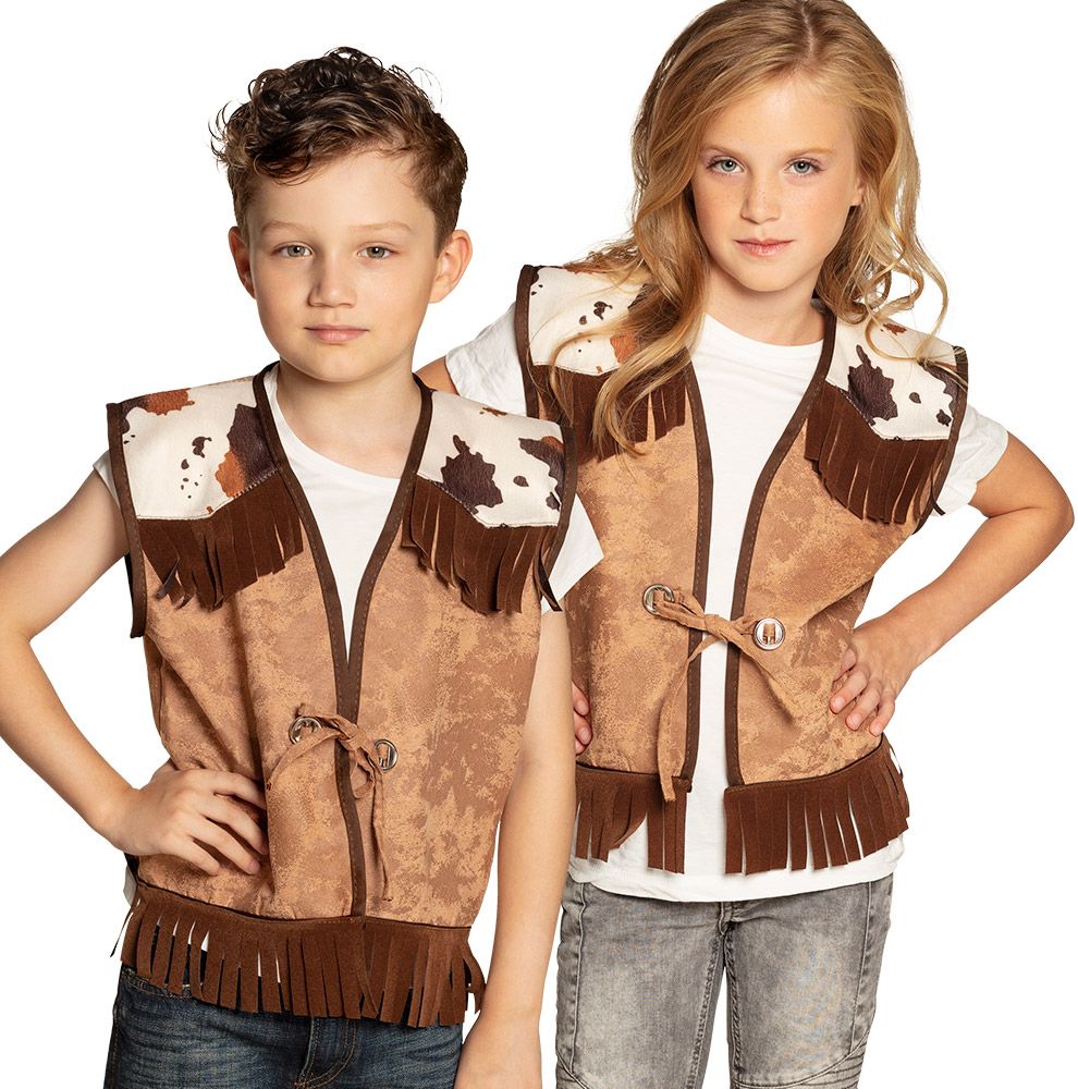 Western cowboy vest kinderen