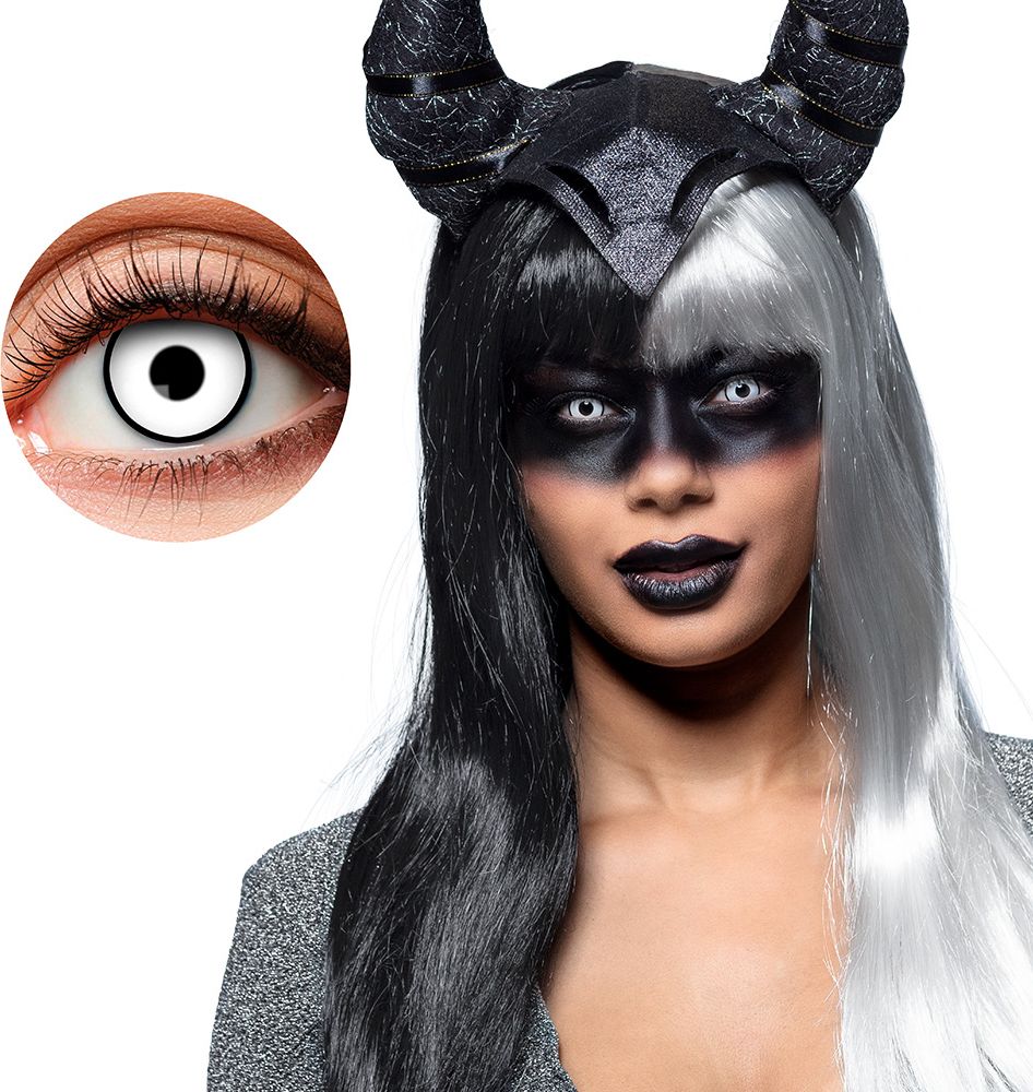 White Demon Weeklenzen Halloween