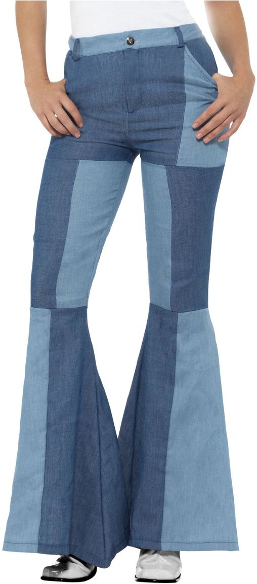 Wijde Jaren 70 Dames Broek