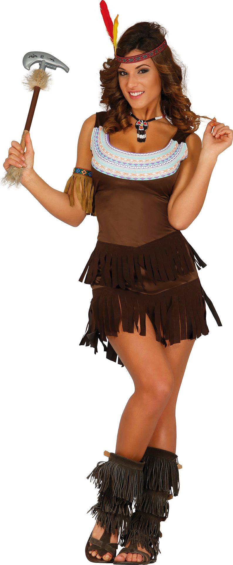 Wild West Indiaan Jurkje Dames