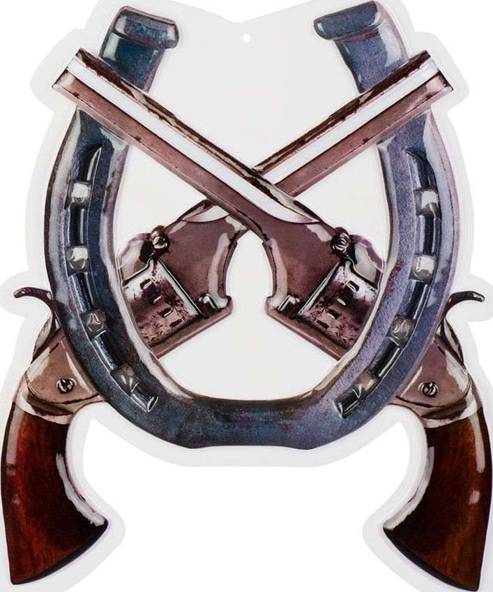 Wild West Themaparty Pistolen Decoratie