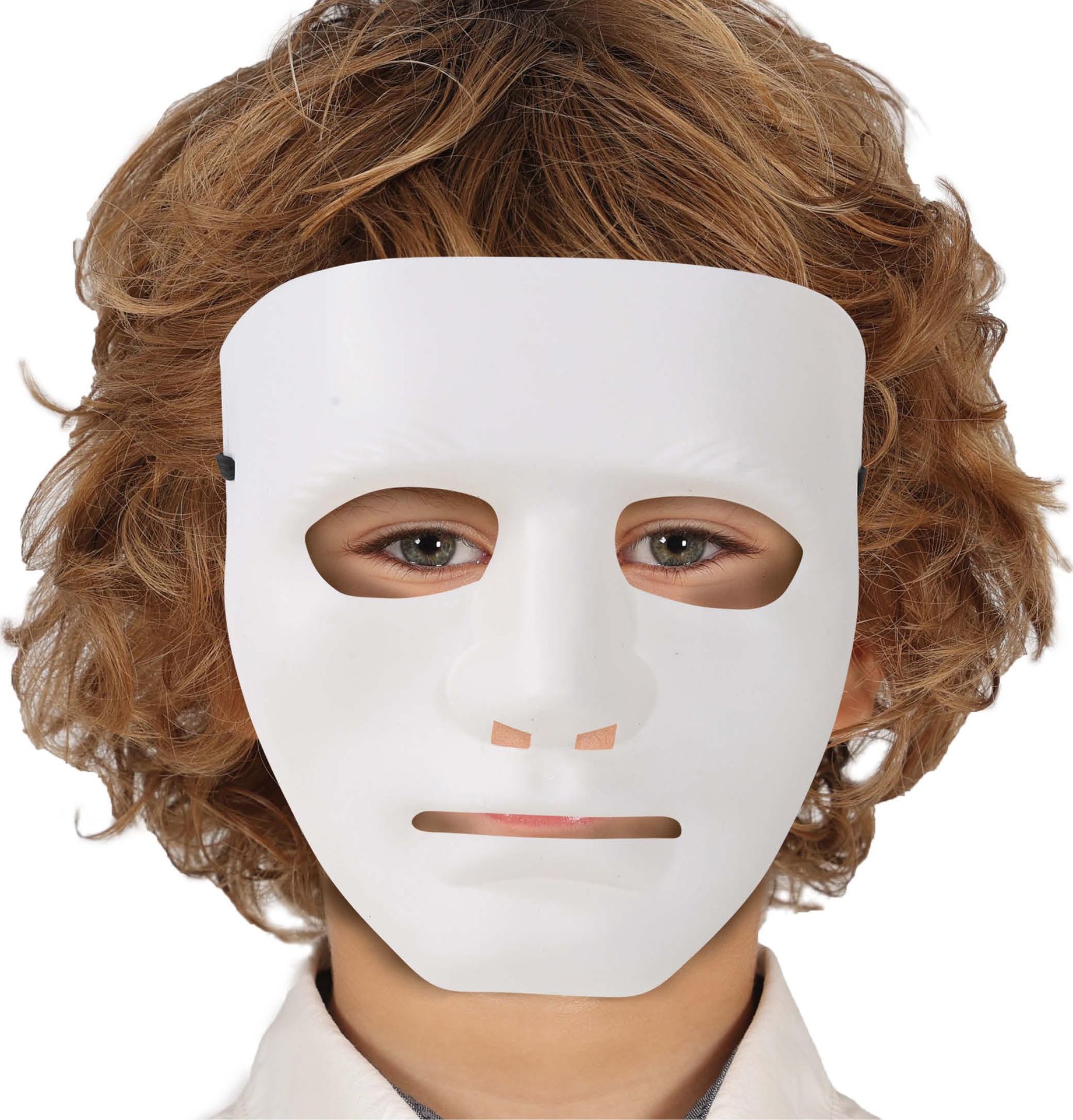 Wit Anoniem Masker Kinderen