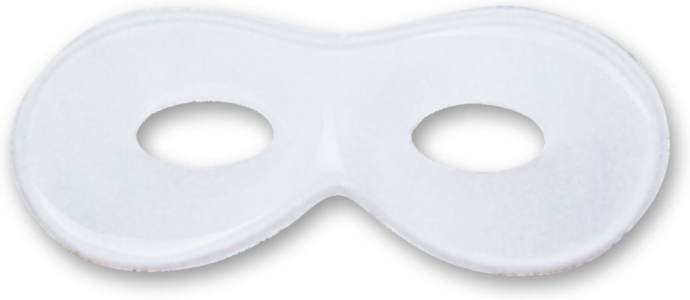 Wit Beschilderbaar Oogmasker