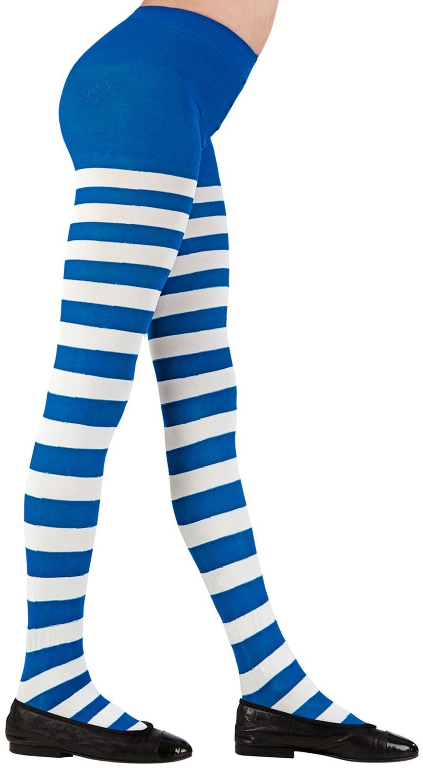 Wit Blauw Gestreepte Kinderpanty