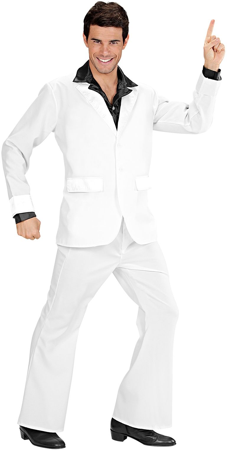 Wit Disco Kostuum