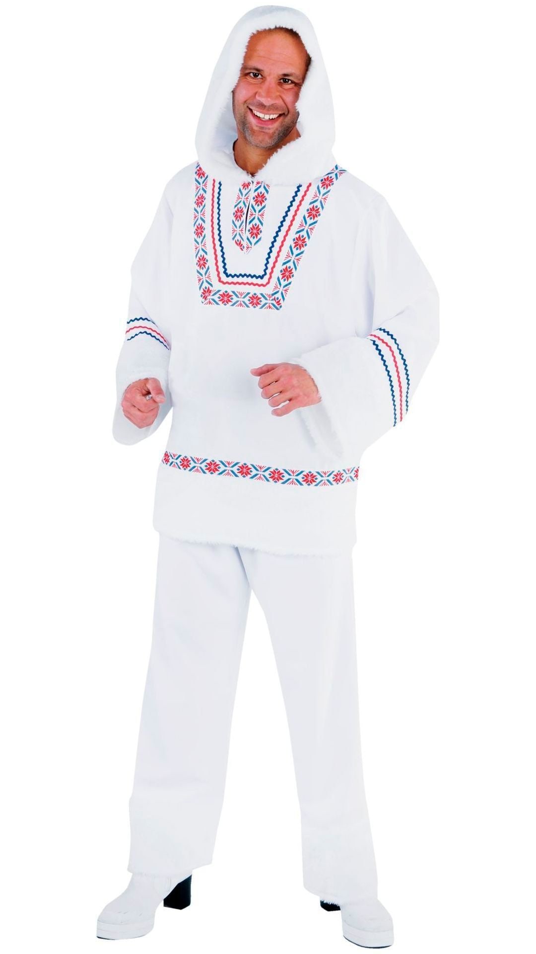 Wit Eskimo Kostuum Heren