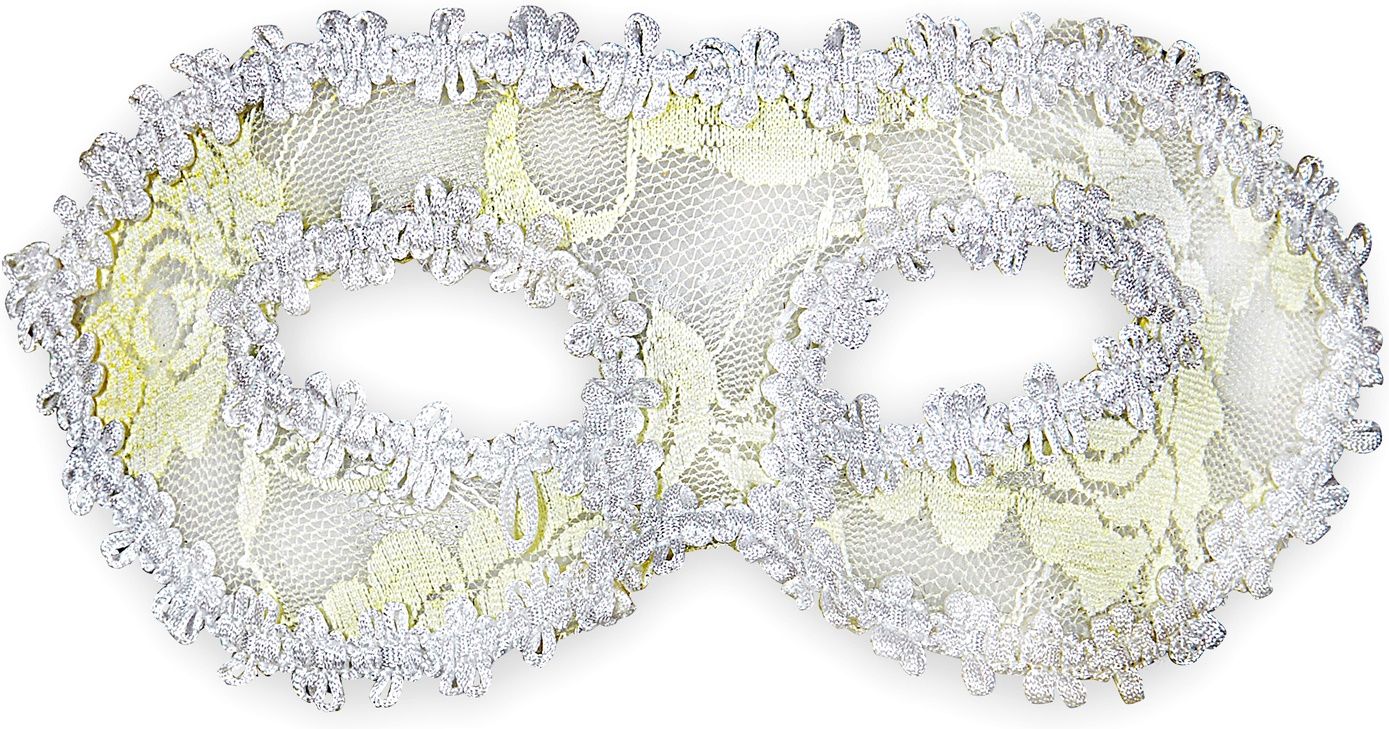 Wit Kanten Oogmasker