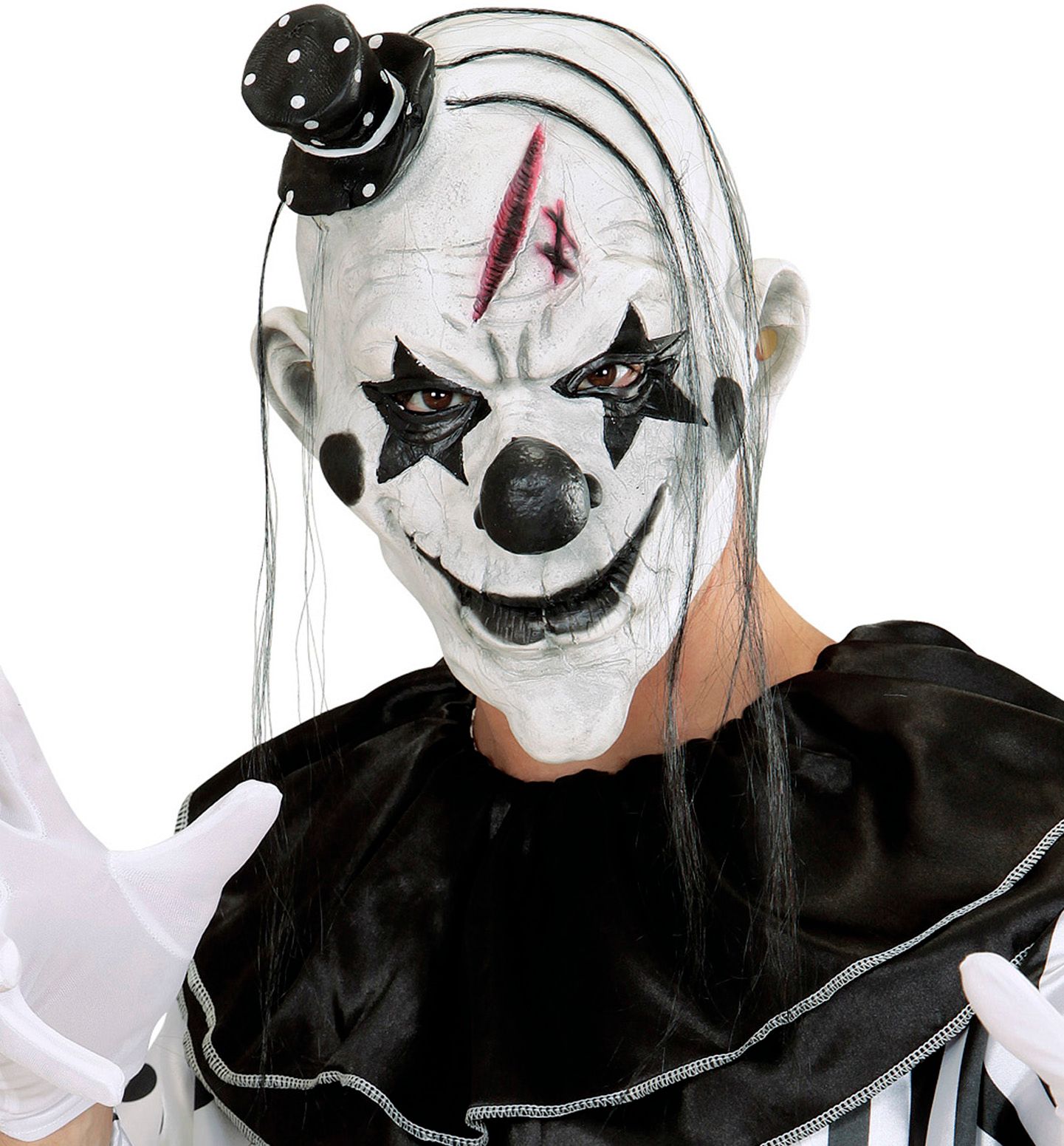 Wit Killer Clown Masker