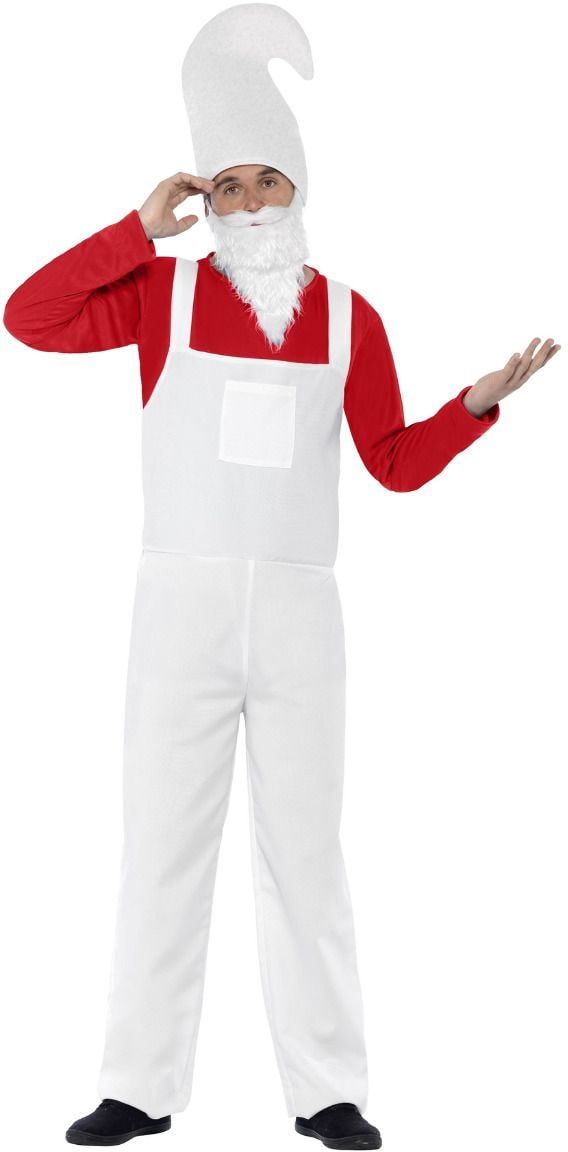 Wit Rode Kabouter Outfit