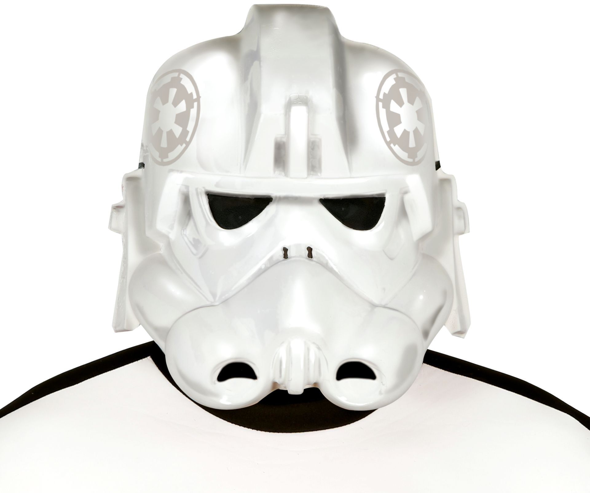 Wit Stormtrooper soldaat masker