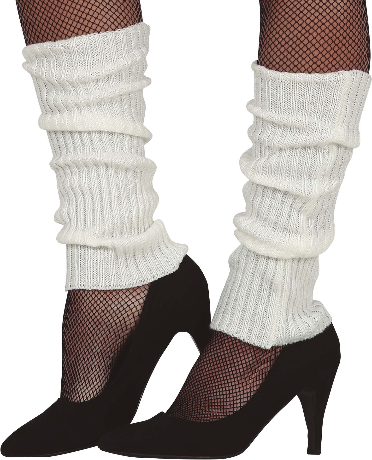 Witte 80's Beenwarmers Retro