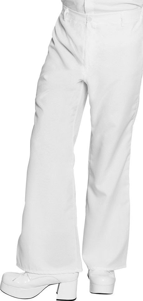 Witte Basis Dans Broek Heren