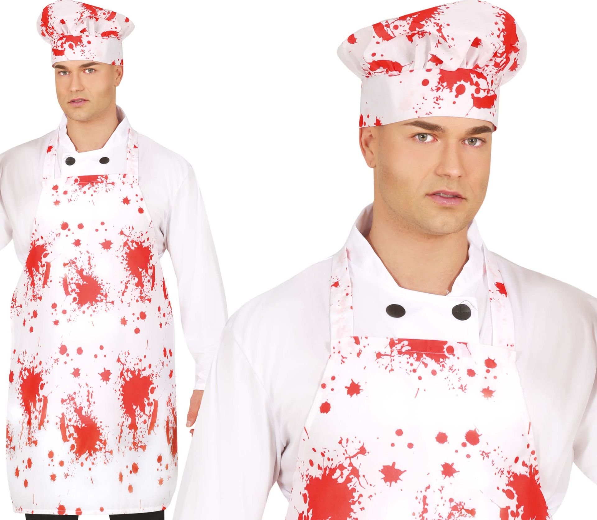 Witte Bebloede Kokskleren