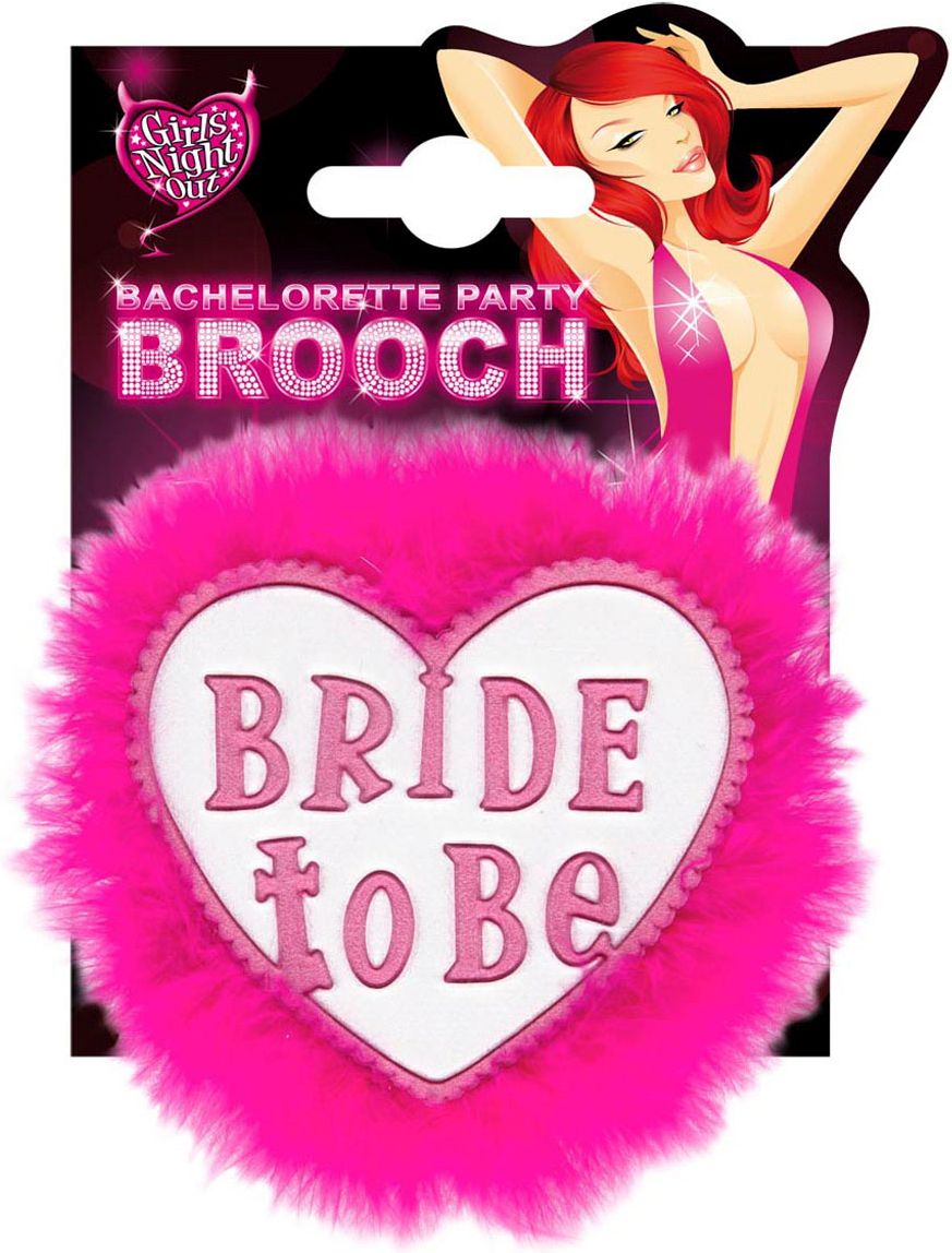 Witte Bride-To-Be Broche