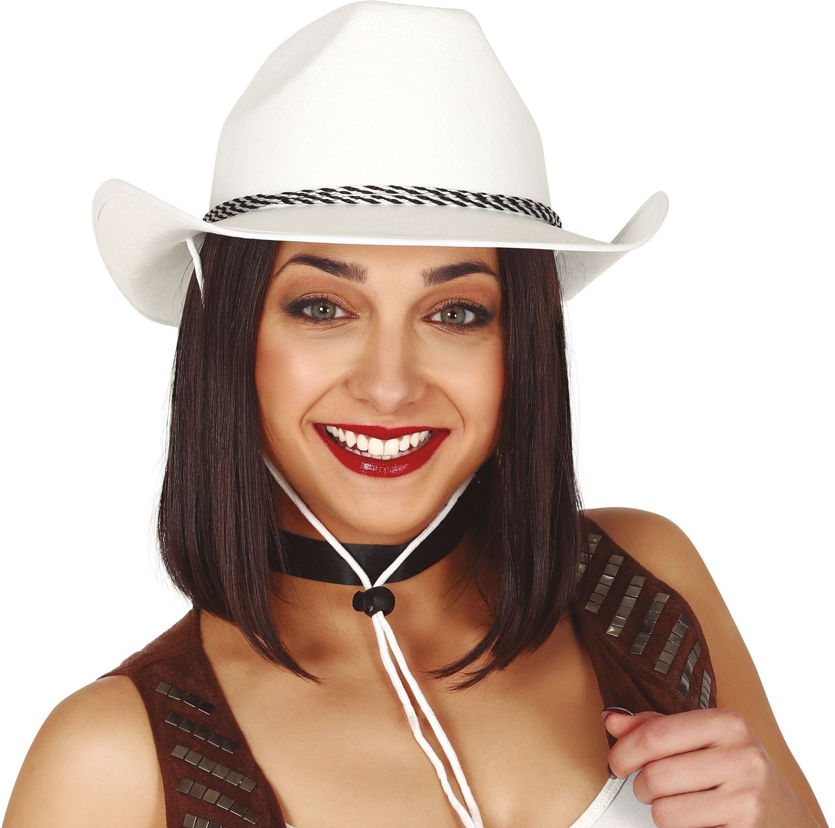 Witte Dallas Cowboyhoed