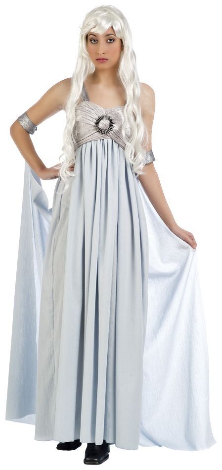 Witte Drakenmoeder jurk