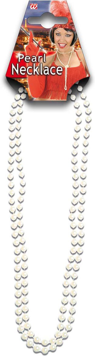 Witte Dubbele Parelketting