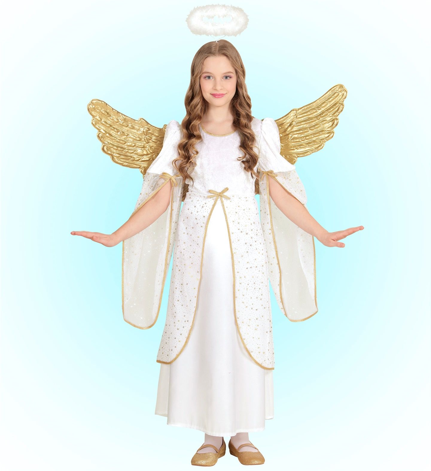 Witte engel kostuum