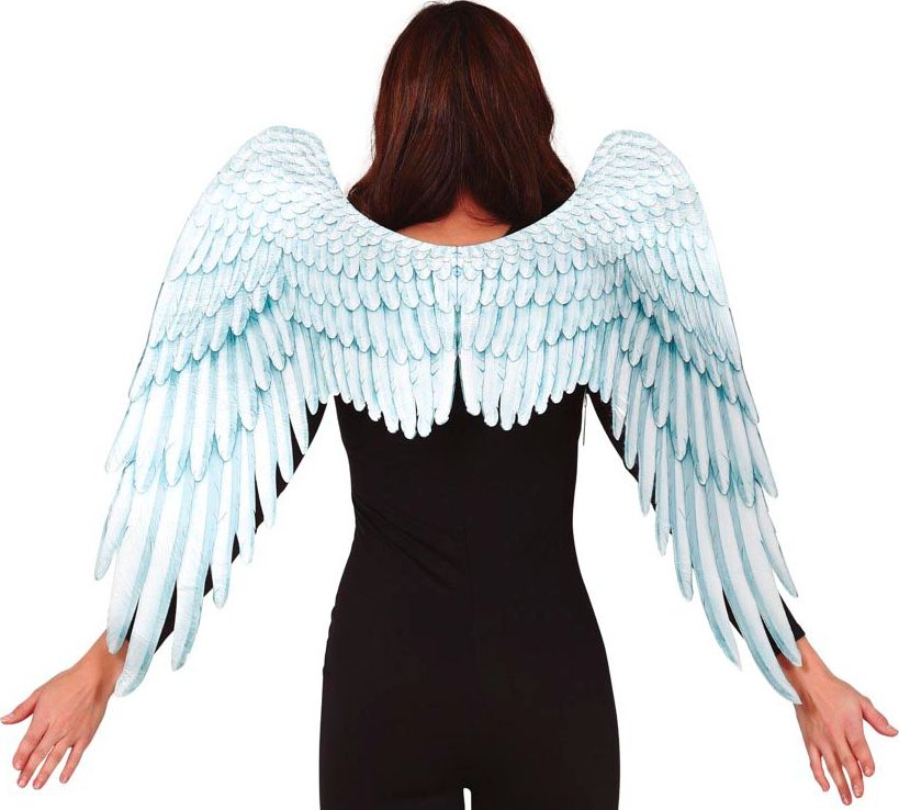 Witte Engelenvleugels Van Stof