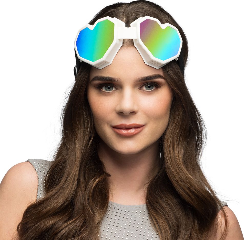 Witte Harten Rave Festivalbril