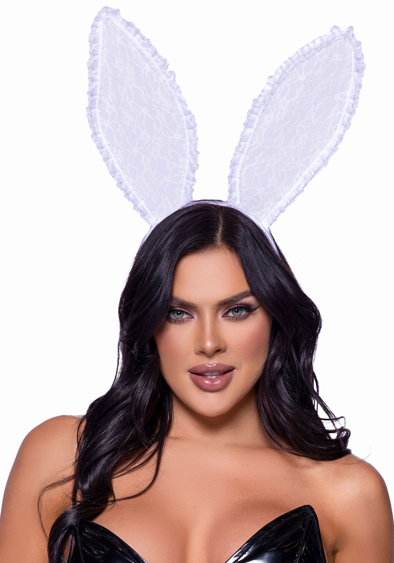 Witte Kanten Buigbare Bunny Ears