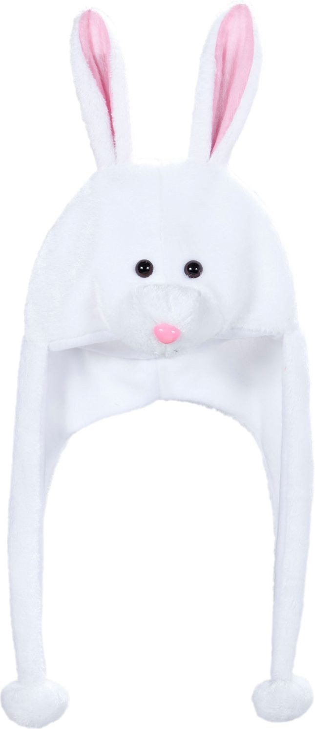 Witte Konijn Muts